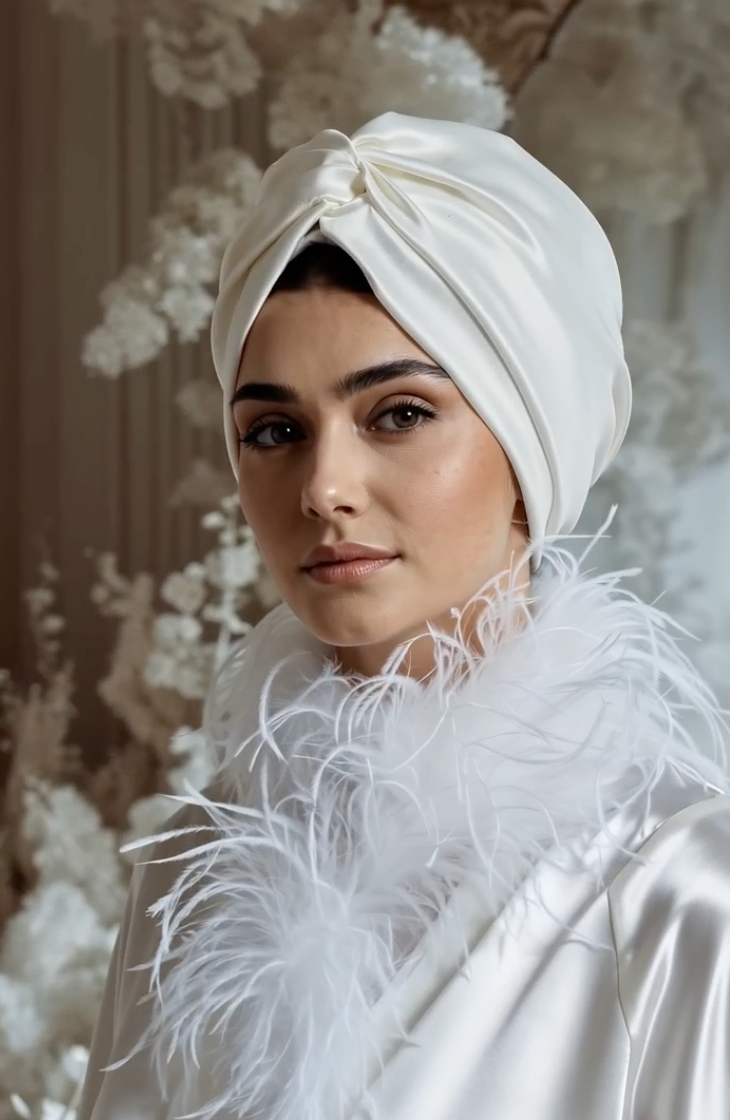 Bridal Satin Turban
