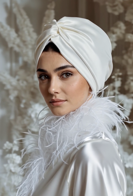Bridal Satin Turban