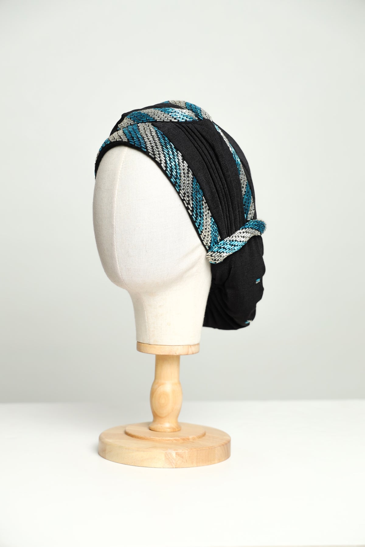 Beading Elegant Classic Turban