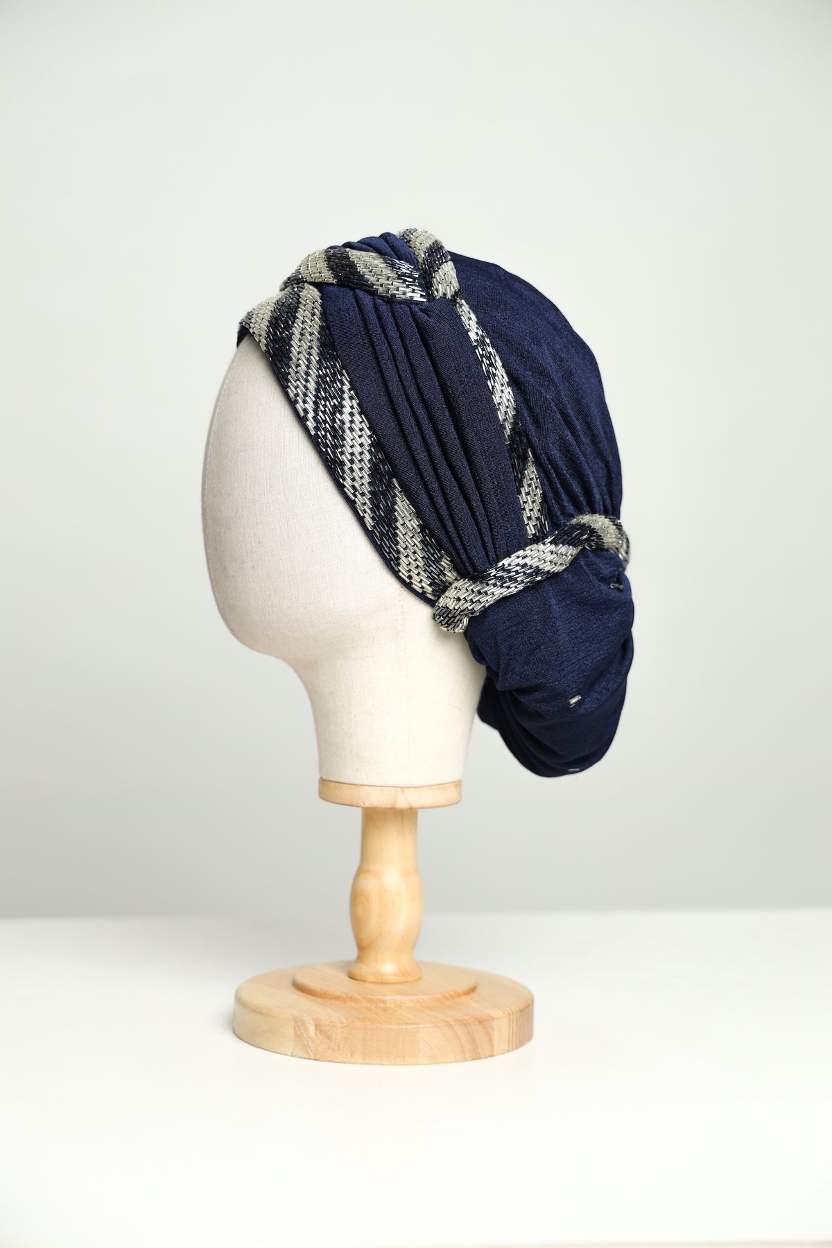 Beading Elegant Classic Turban