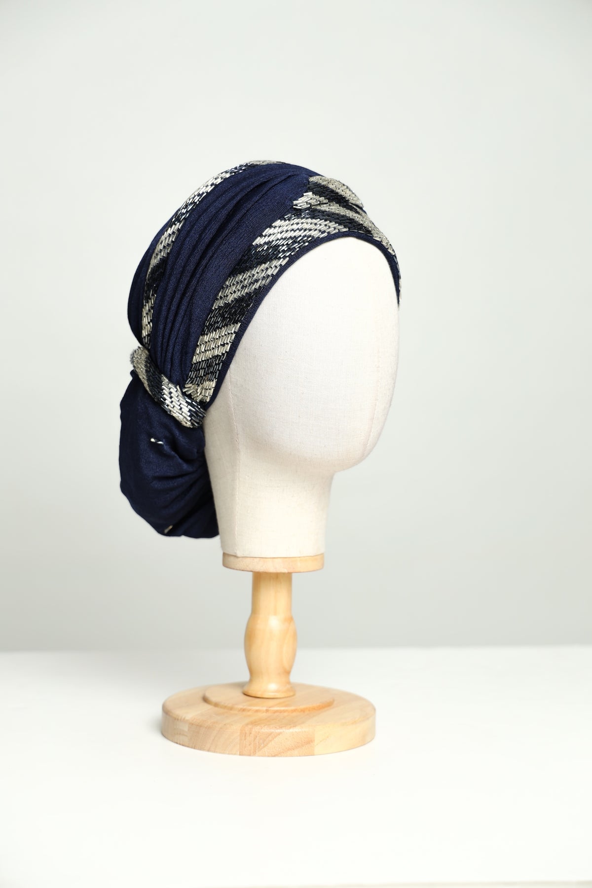 Beading Elegant Classic Turban