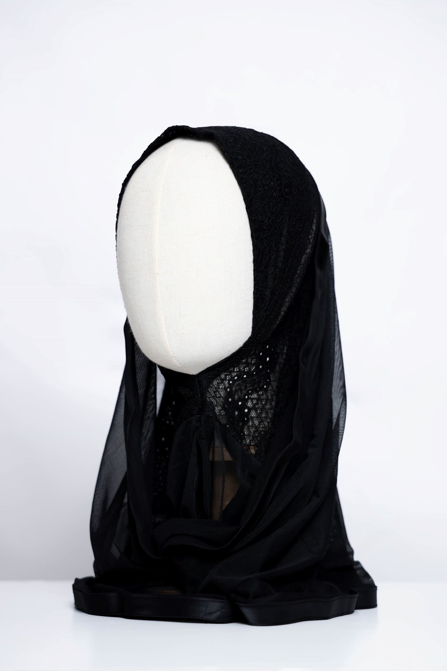 Lace Ready-made hijab