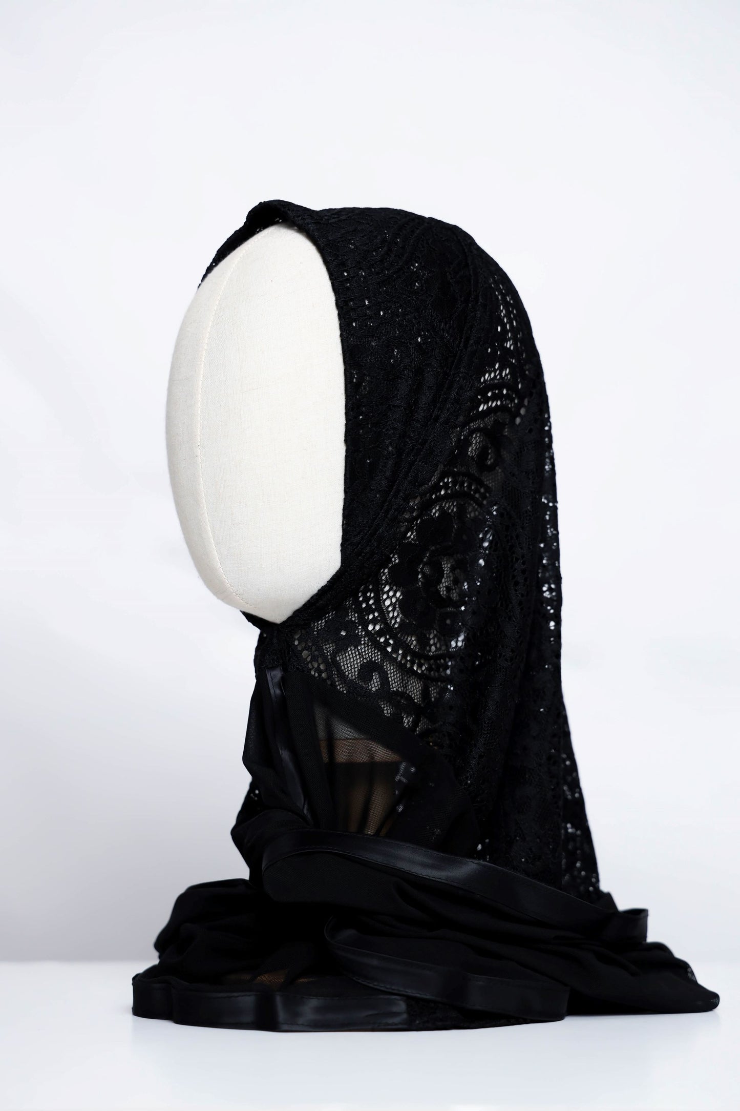 Lace Ready-made hijab