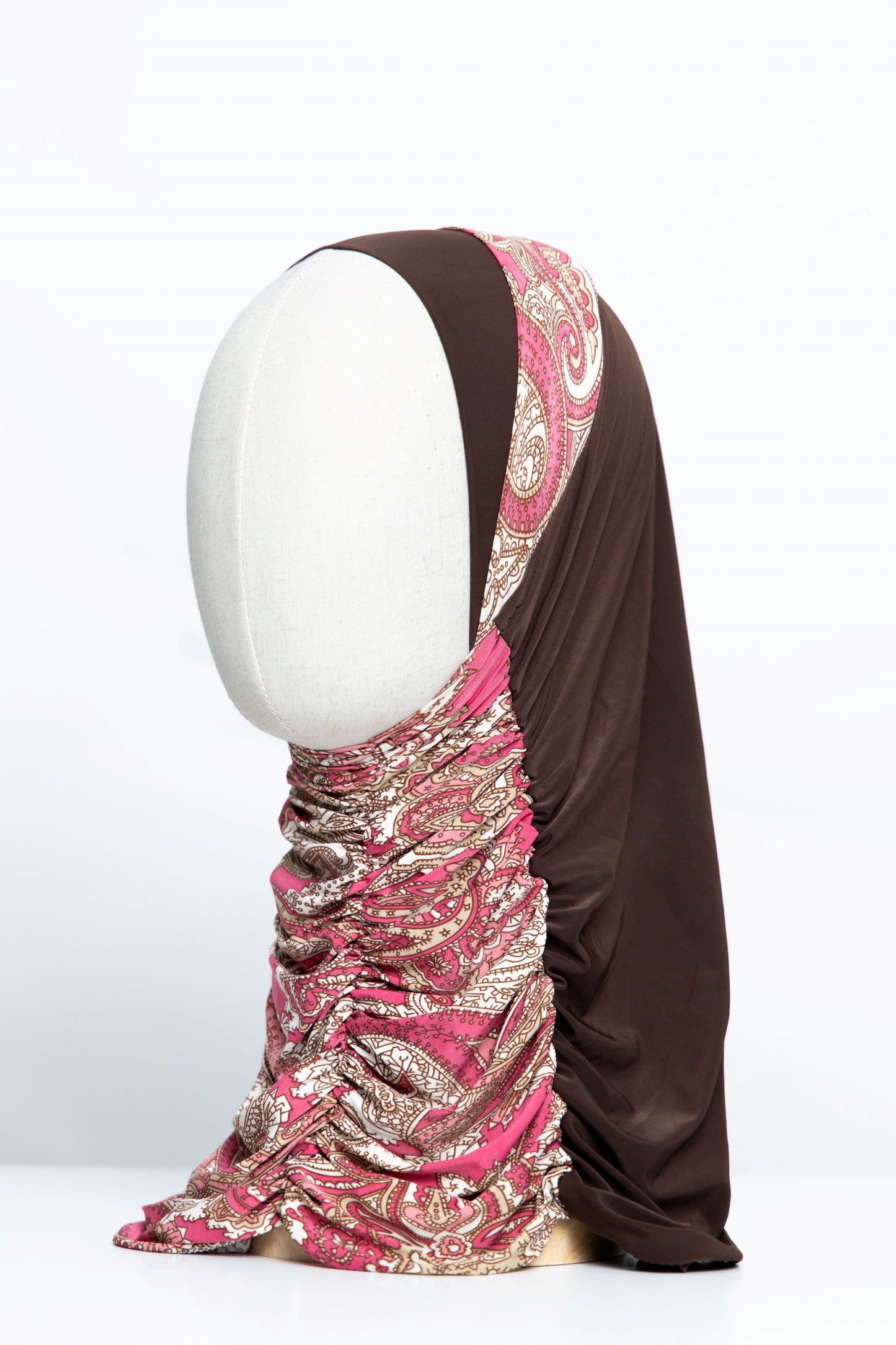 Printed Gathering Ready-made Hijab