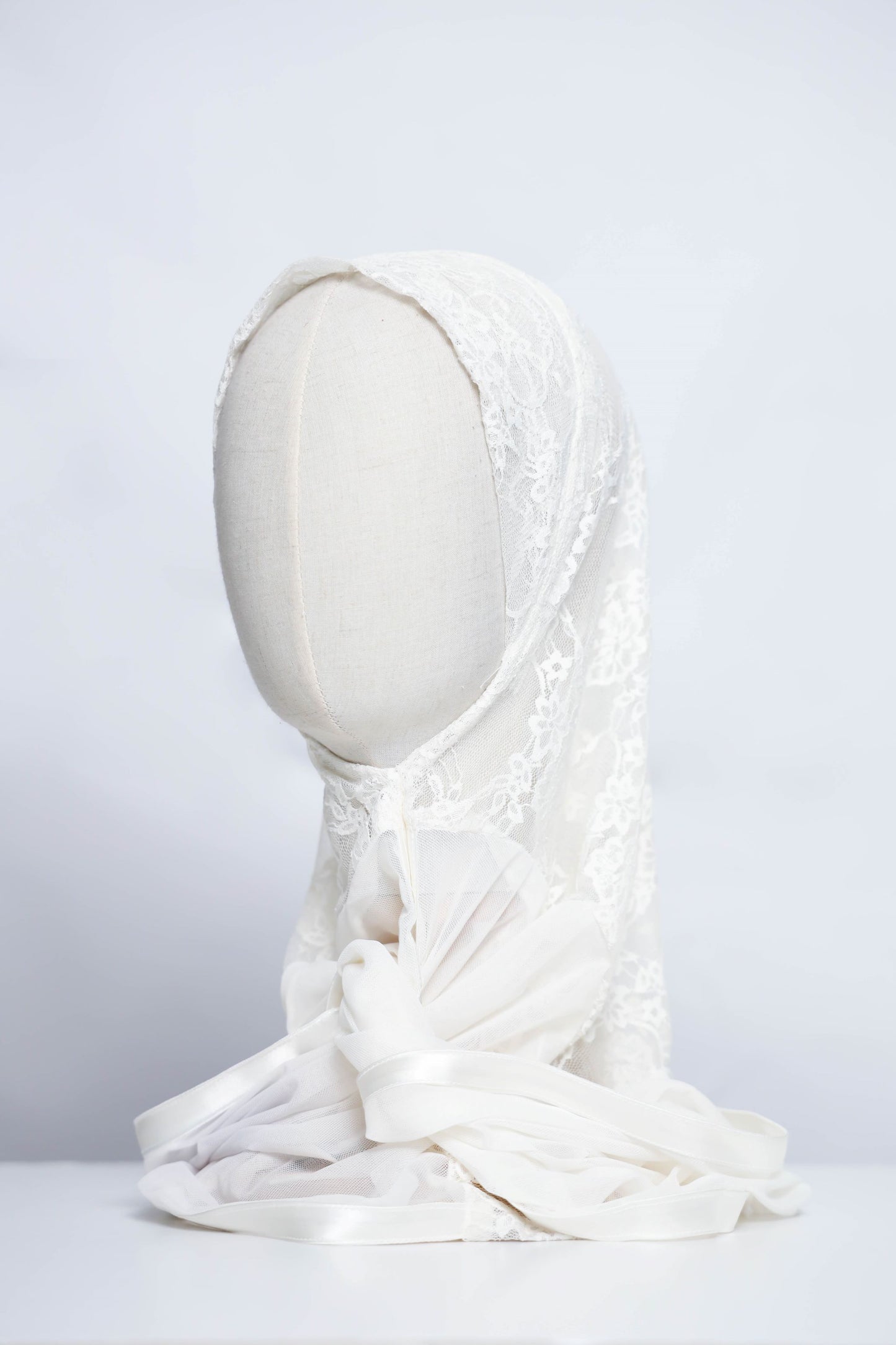 Lace Ready-made hijab
