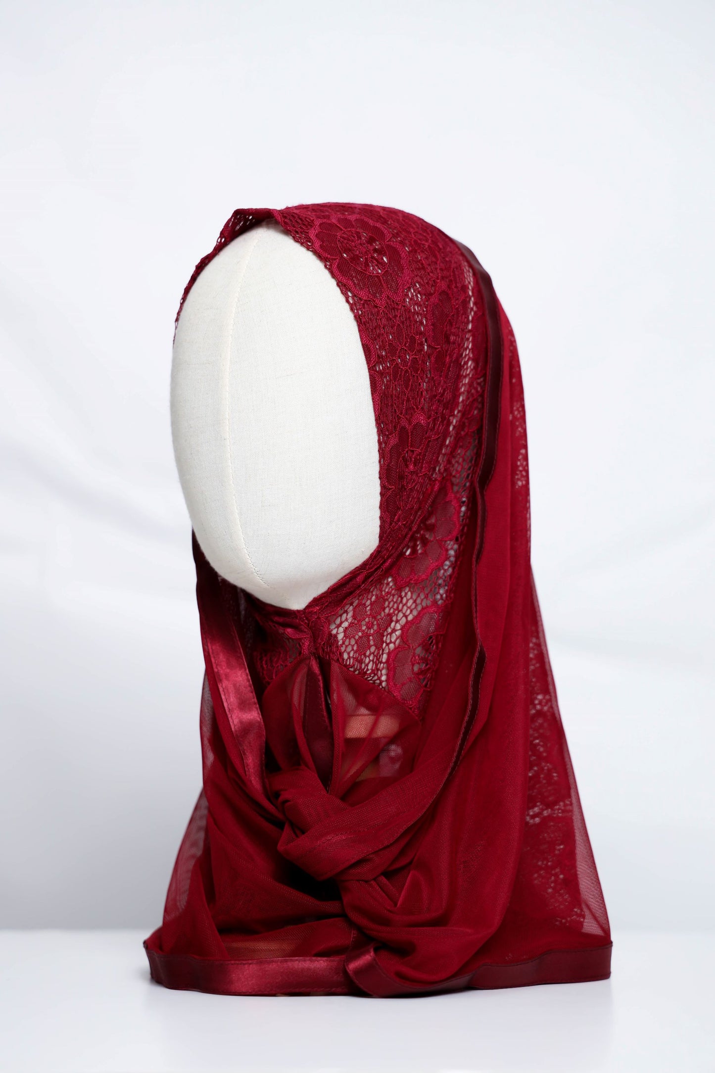 Lace Ready-made hijab
