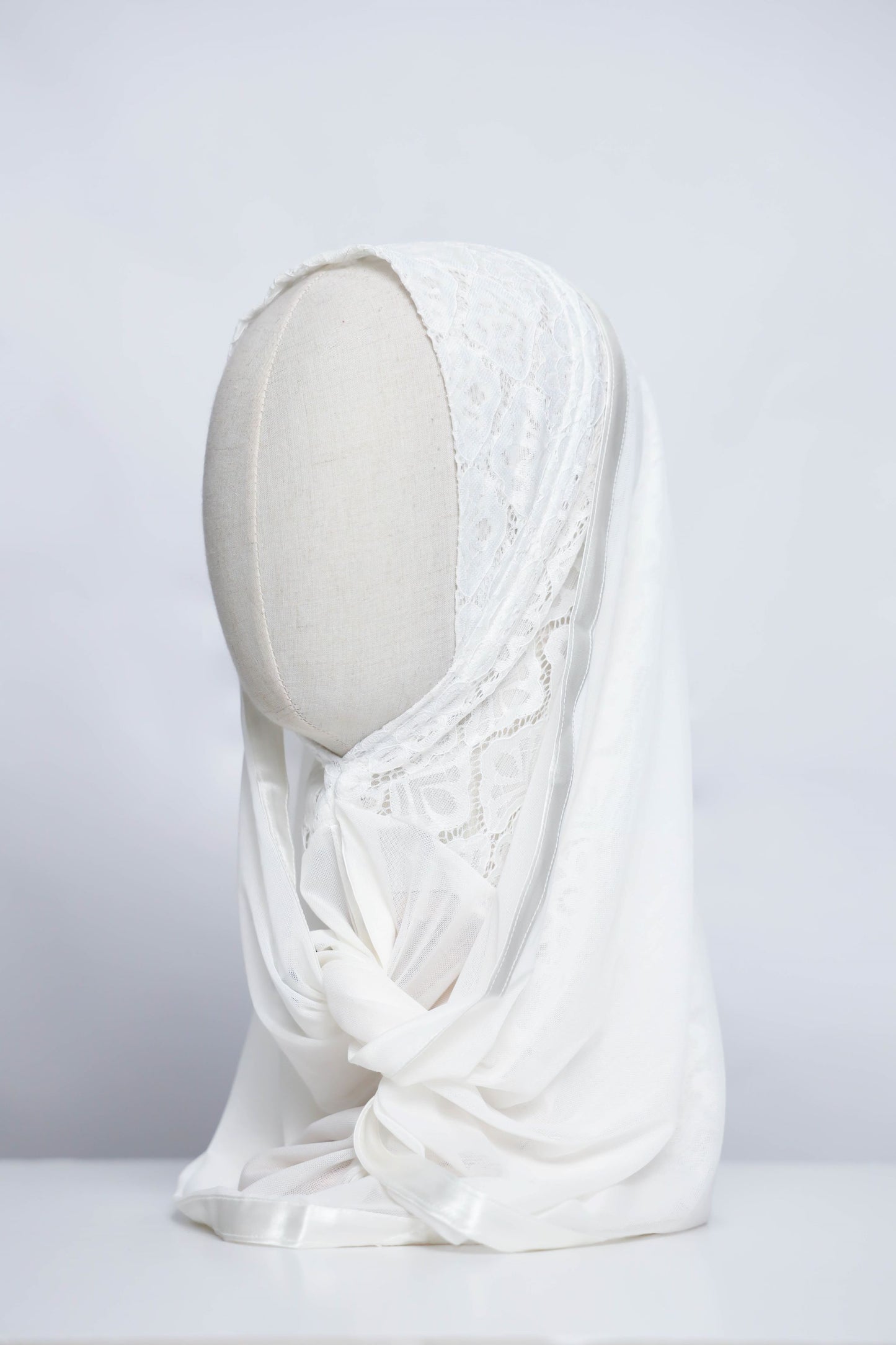 Lace Ready-made hijab
