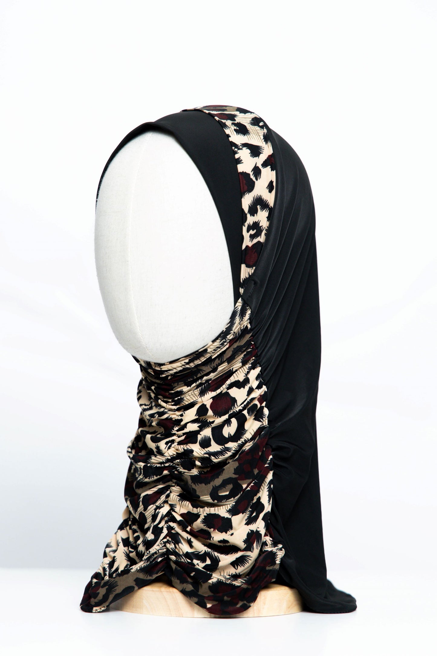 Printed Gathering Ready-made Hijab