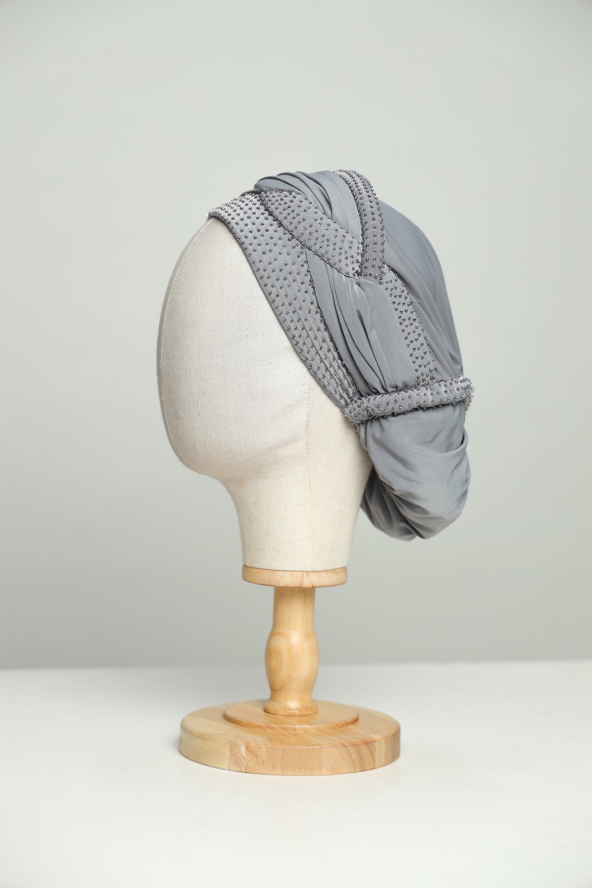 Beading Knot Classic Turban Lycra