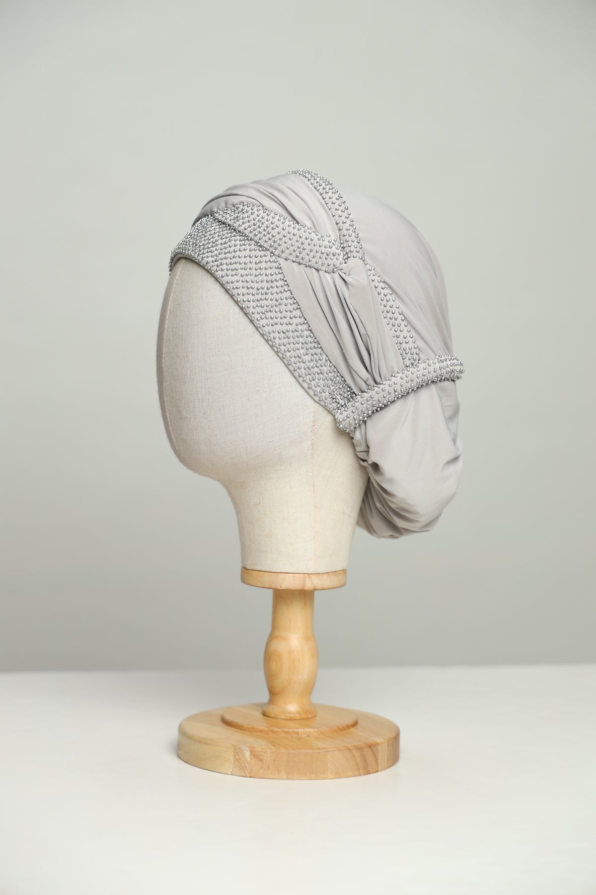 Beading Knot Classic Turban Lycra