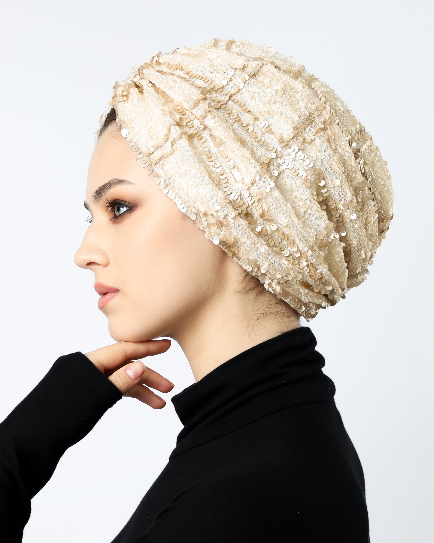 Sequin Turban