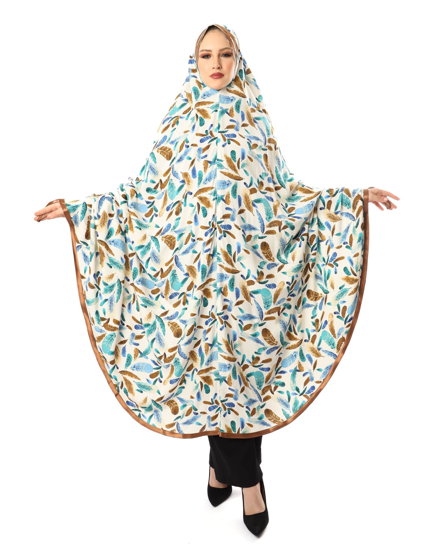 Feathers Praying Hijab Gift Box