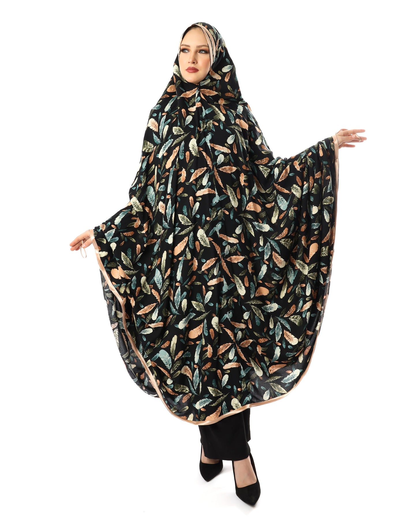 Feathers Praying Hijab Gift Box