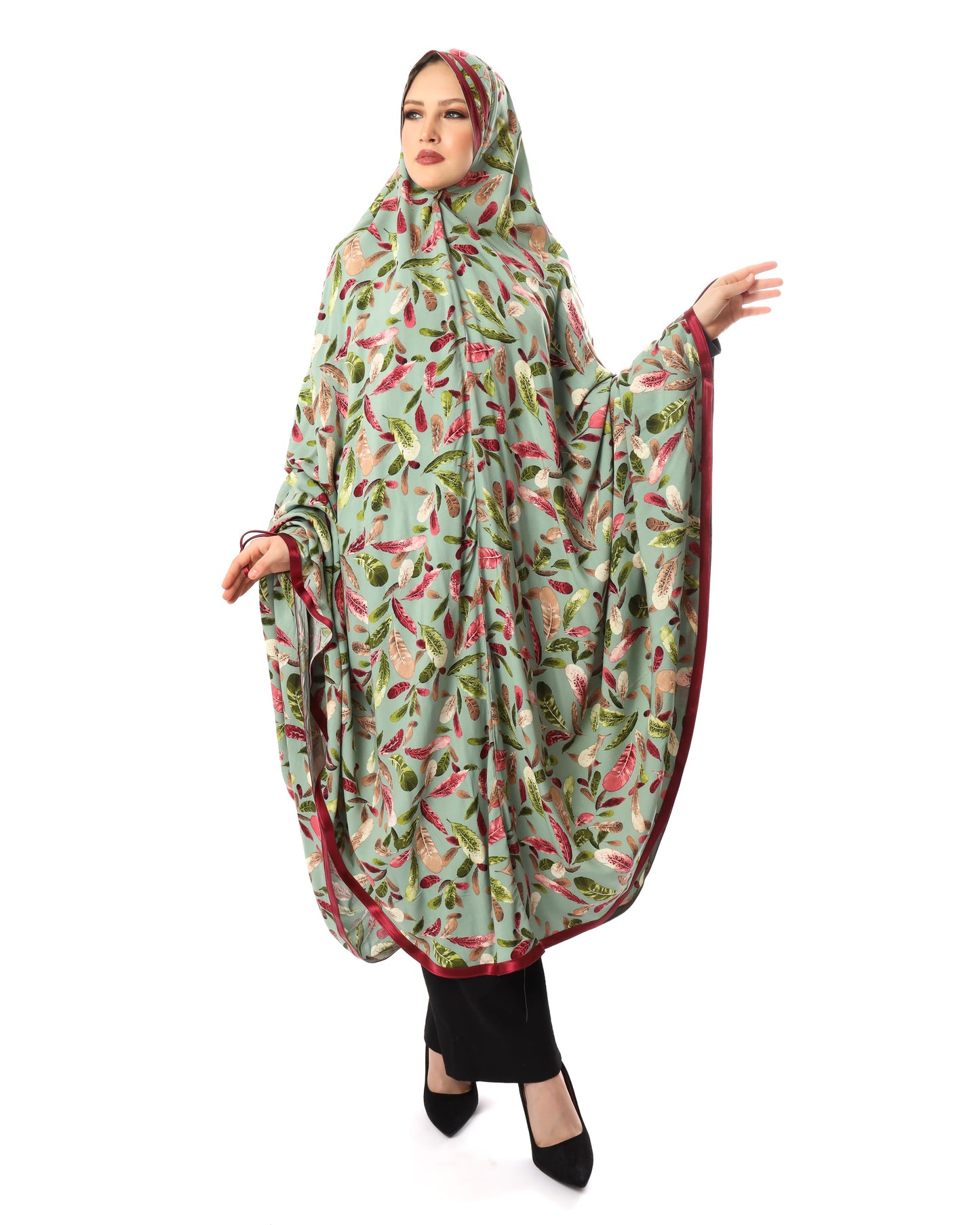 Feathers Praying Hijab Gift Box