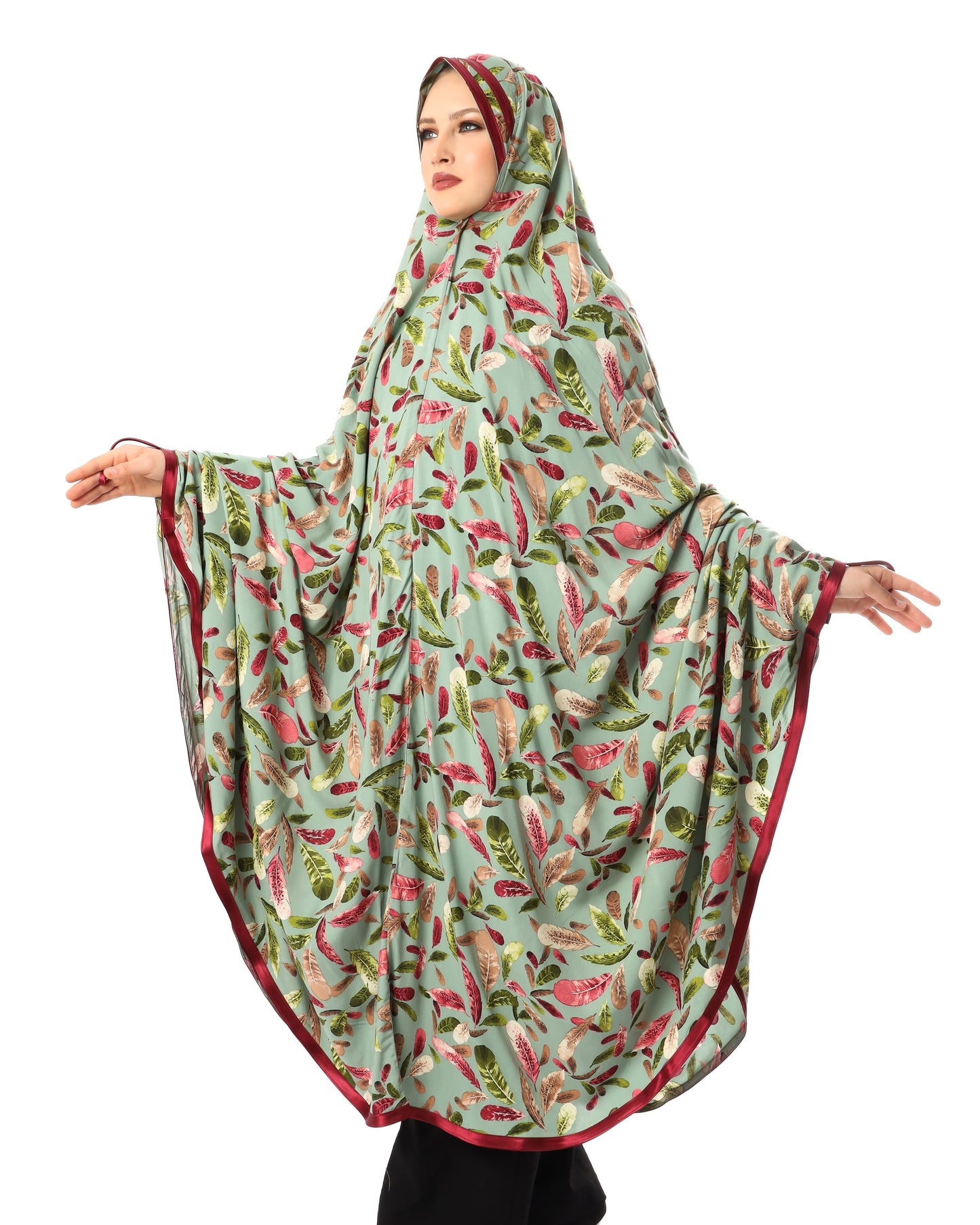 Feathers Praying Hijab Gift Box