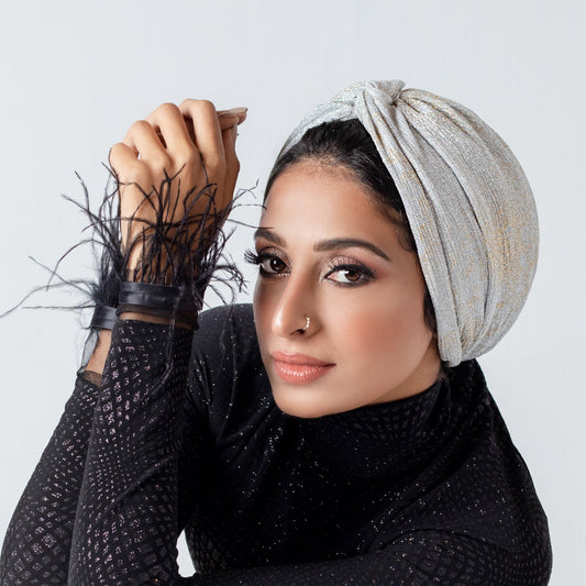 Gold & Silver Turban